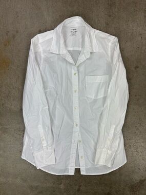 J. Crew Women’s White Dress Shirt